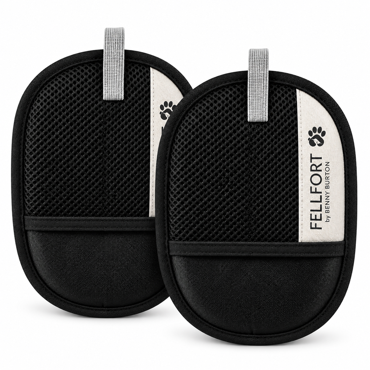 FELLFORT Tierhaarentferner Premium Version Hunde Katzen Sofa Kleidung Auto wiederverwendbar