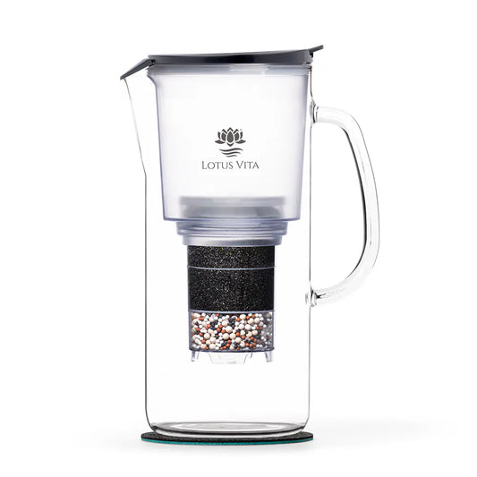 Lotus Vita - Glas-Filterkanne - TOYA - 1,4L