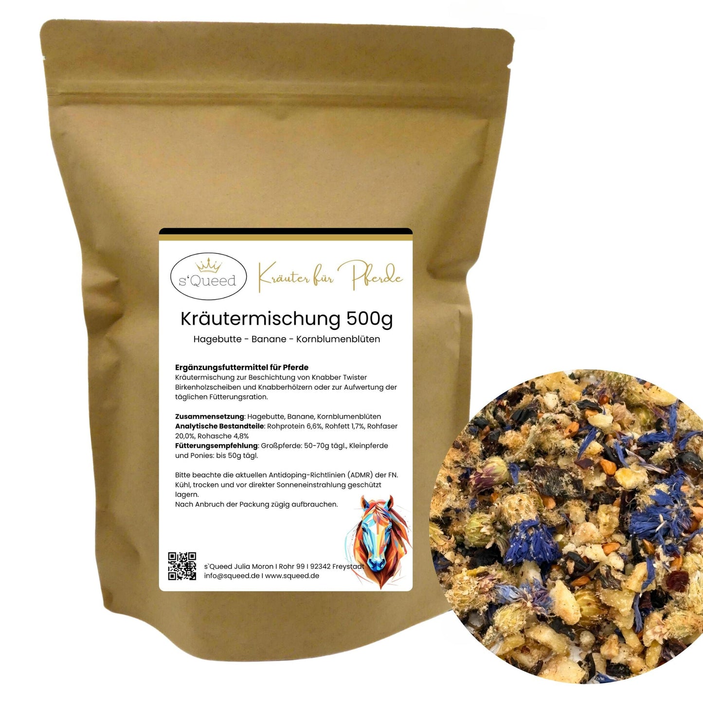 Kräutermischung 500g zur DIY Beschichtung von Knabber Twister Scheiben und Knabberhölzern