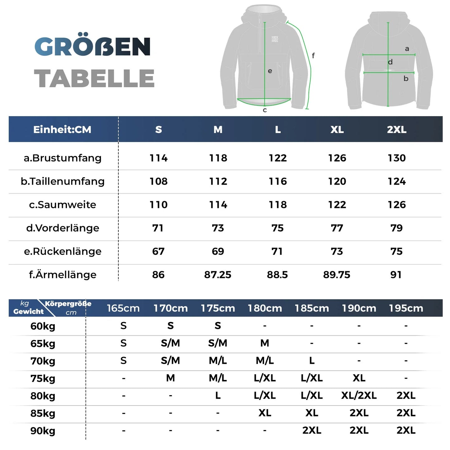 Herren Fahrradjacke Winddicht – Leicht, Atmungsaktiv für Radfahren, Wandern & Alltag