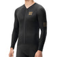 Herren Langarm-Radtrikot Atmungsaktiv Reflektierend mit 3D-Schnitt
