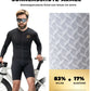 Herren Langarm-Radtrikot Atmungsaktiv Reflektierend mit 3D-Schnitt