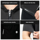 Herren Radtrikot Kurzarm Fahrradtrikot Rennradtrikot Atmungsaktiv Schnell trocknend