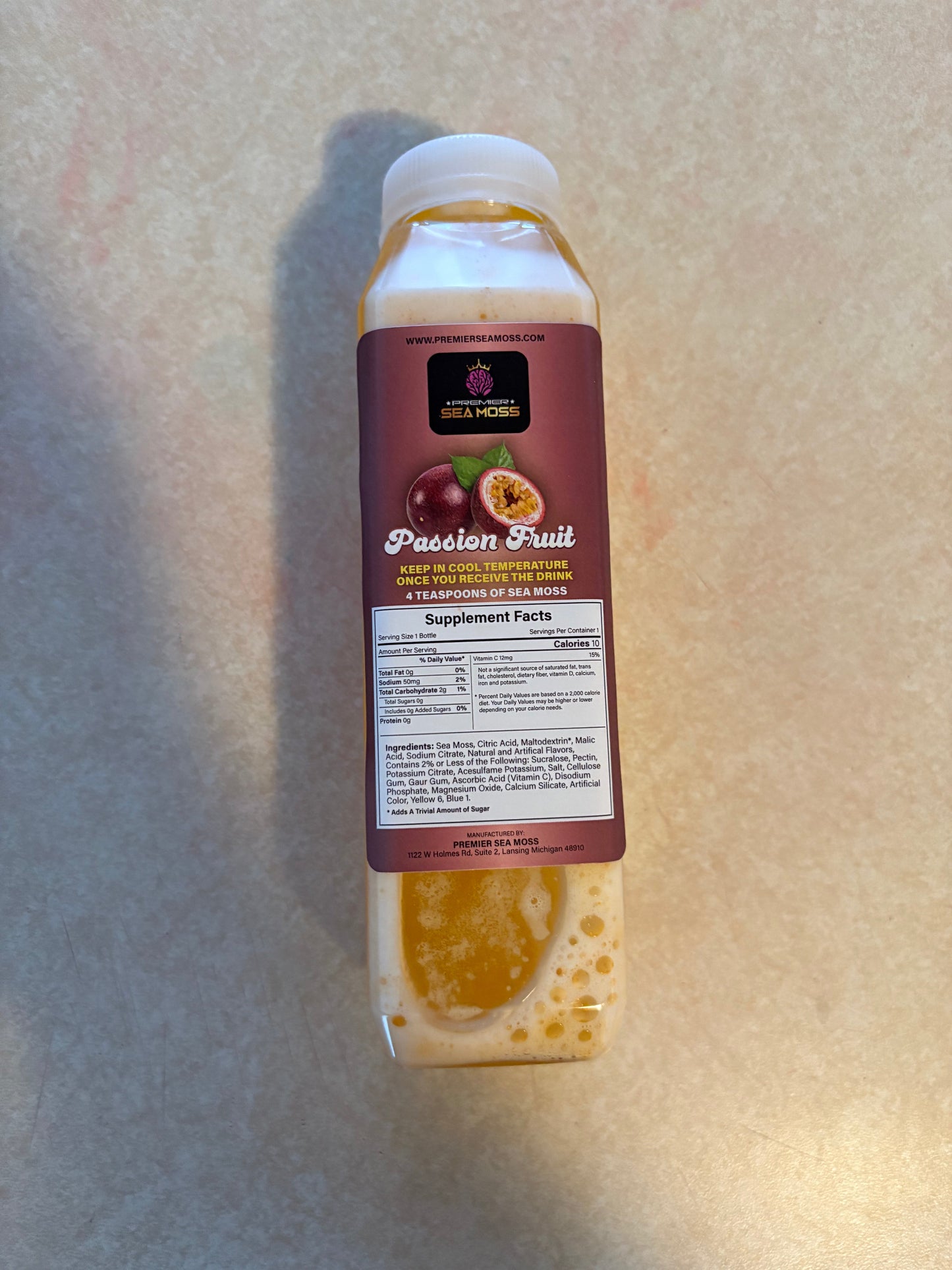 Sea Moss Lemonade - 12 oz