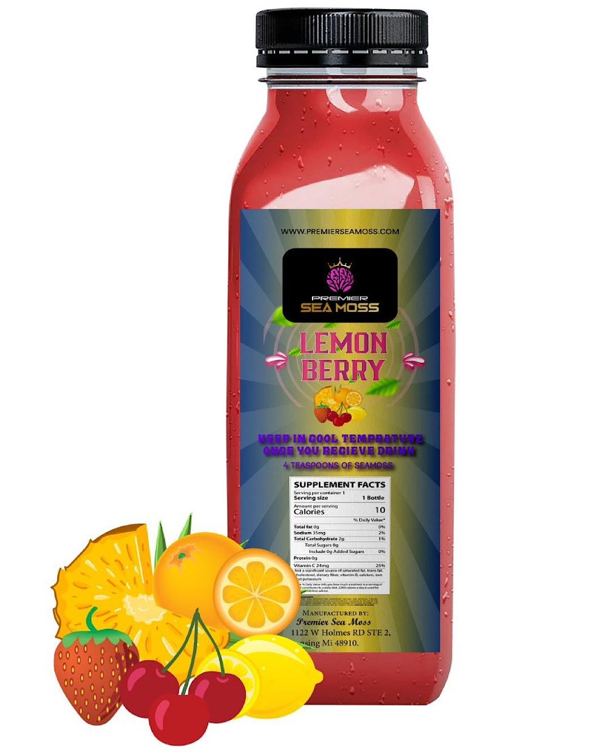 Sea Moss Lemonade - 12 oz