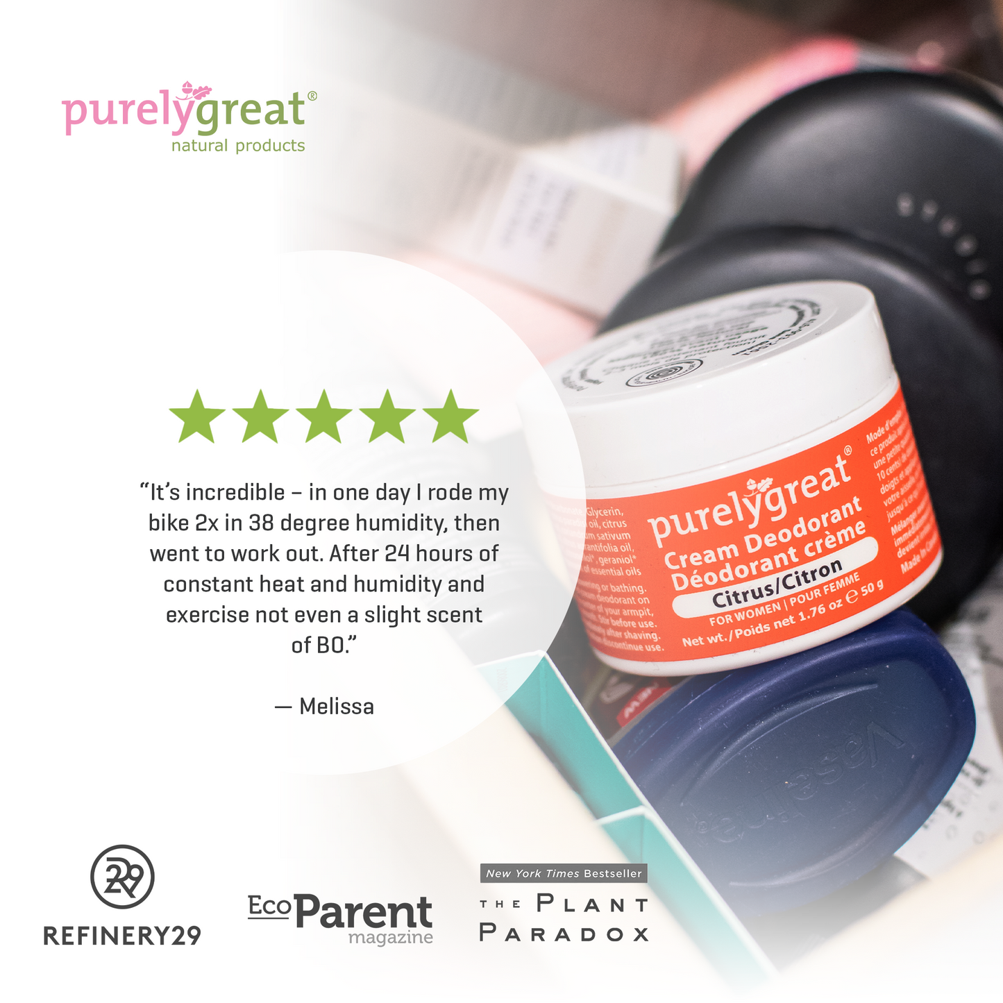 Citrus Cream Deodorant