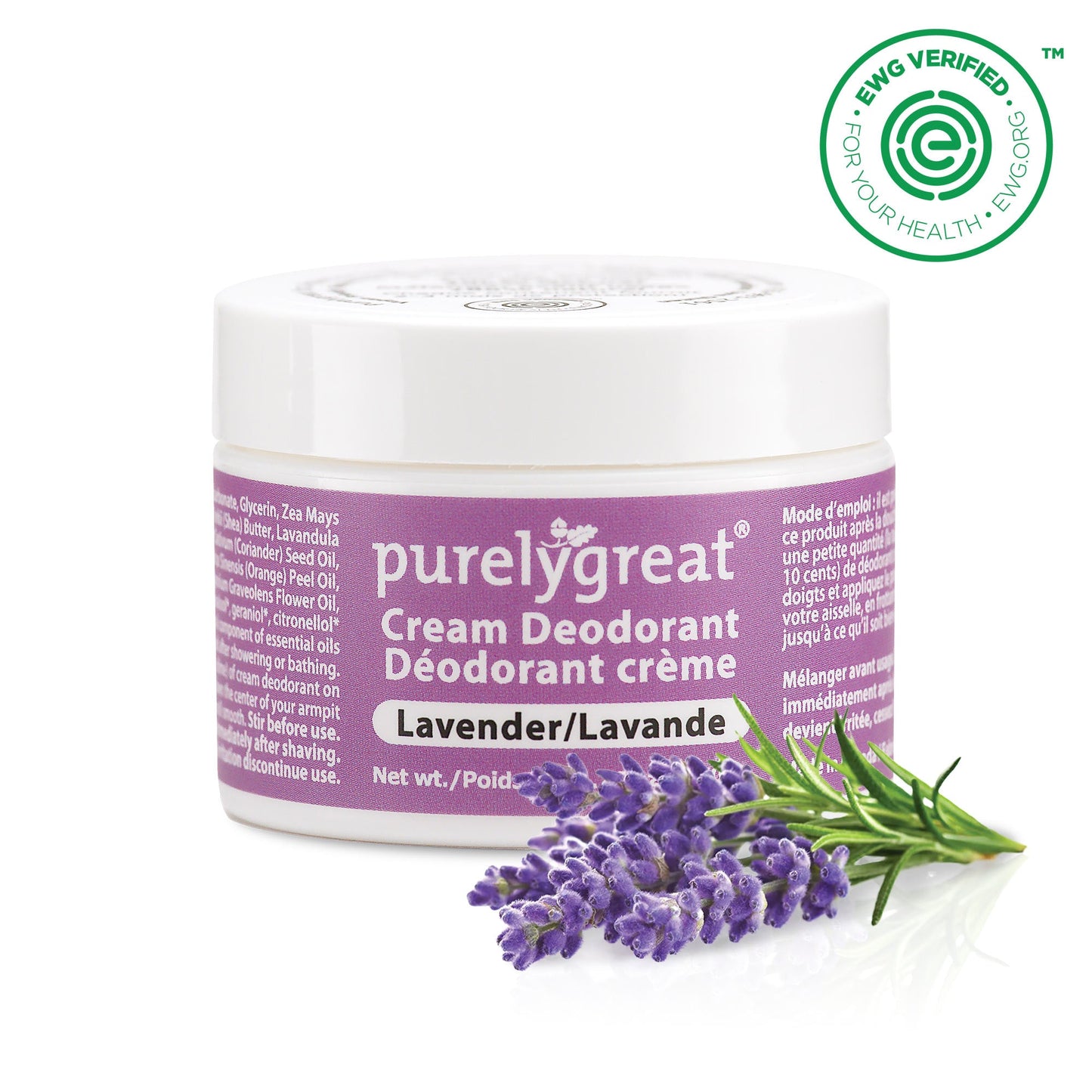 Lavender Cream Deodorant