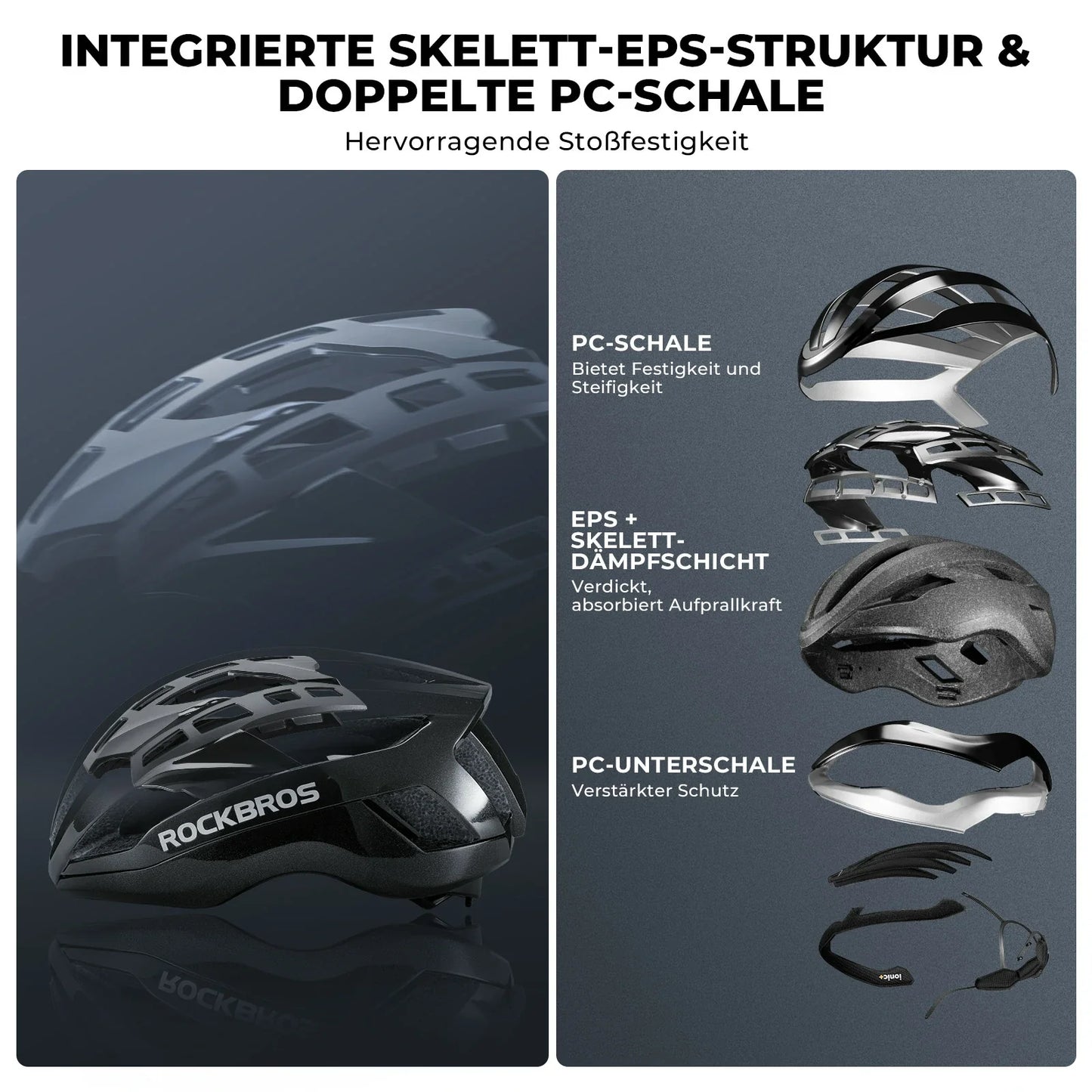 Leichter Fahrradhelm LK-79