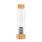 Lotus Vita - Tee Glasflasche – Stilvoll & Nachhaltig - 550ml