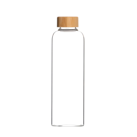 Lotus Vita - Glas Trinkflasche – Nachhaltig & Stilvoll