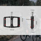 MTB & Rennrad Pedale – 171 g/Paar, Ultraleicht Magnesium-Flachpedale