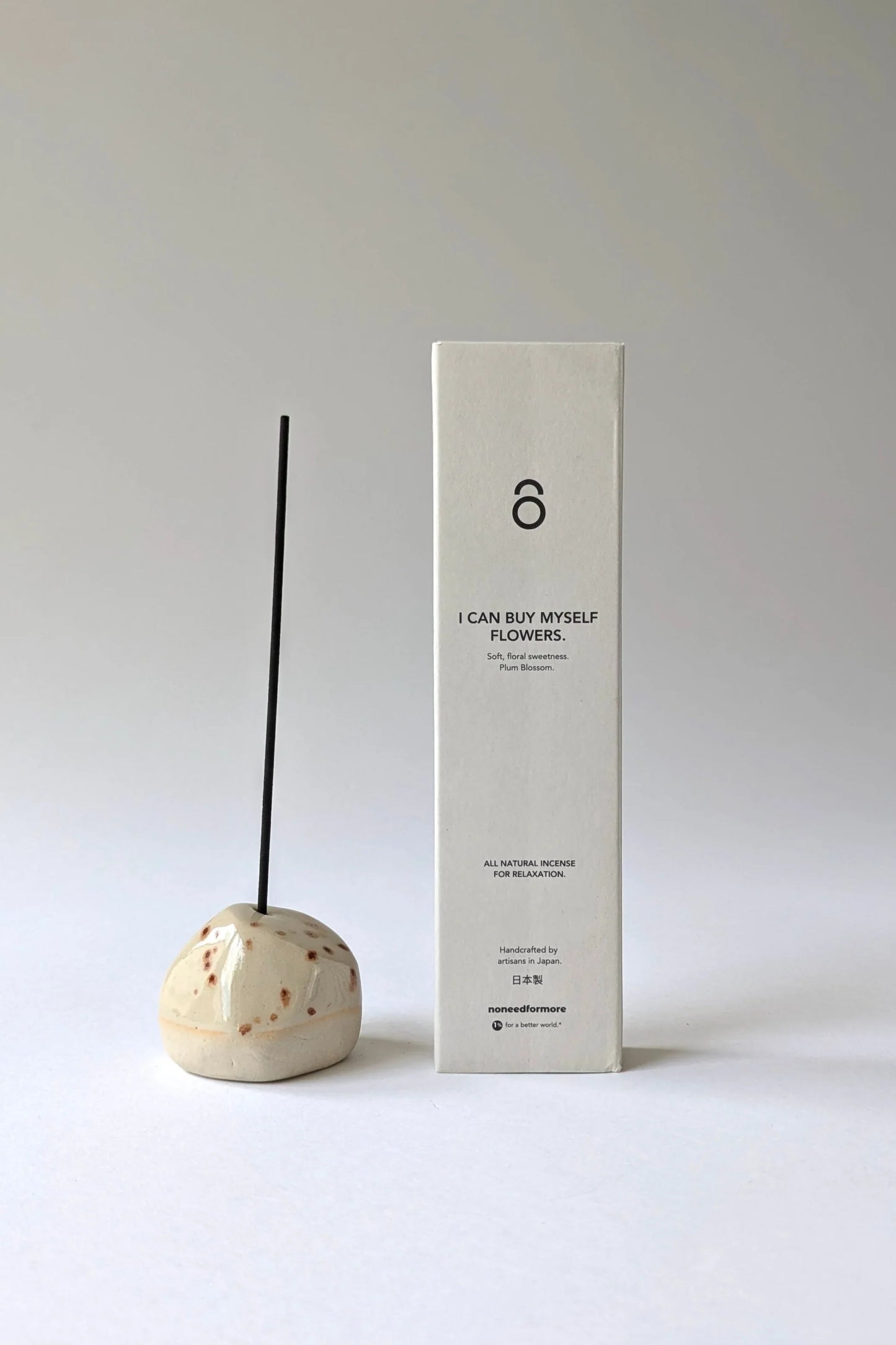no need for more - Natürliche Räucherstäbchen - "I Can Buy Myself Flowers" - Pflaumenblüten