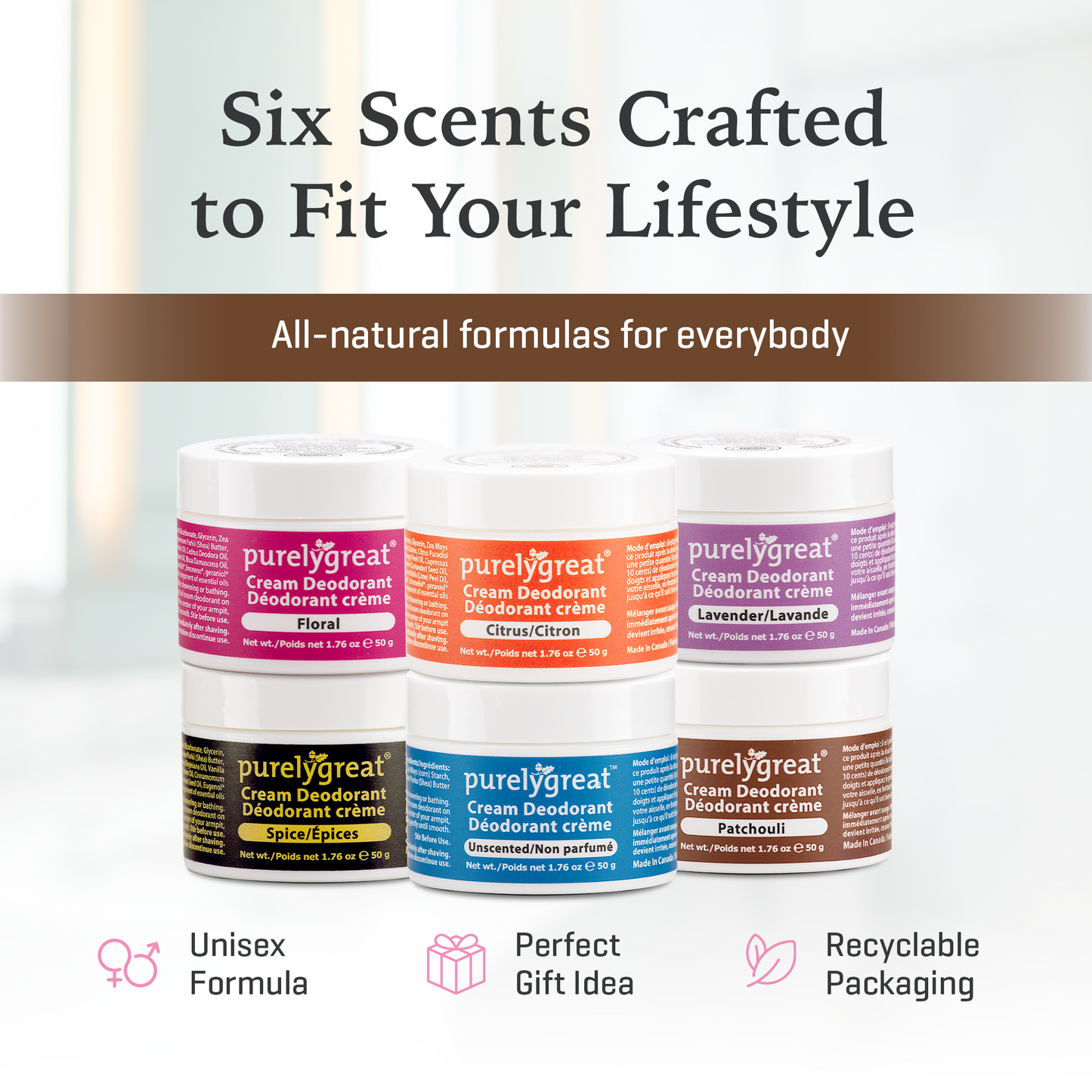Patchouli Cream Deodorant