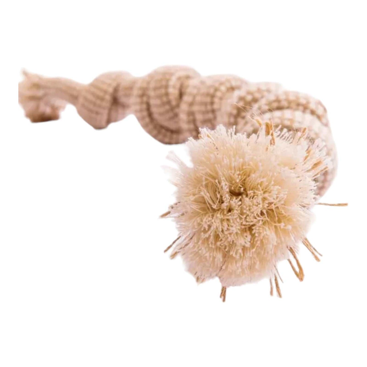 Tauseil Hundekauspielzeug aus Hanffasern und ungebleichter Baumwolle