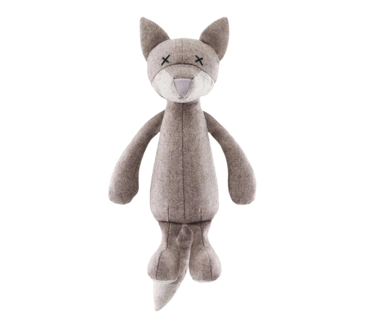 Kuscheltier FOXI der Fuchs mit Knisterohren und robustem Oekotex Stoff