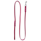 Hundeleine Soft Leder mit Handschlaufe und geflochtenen Element