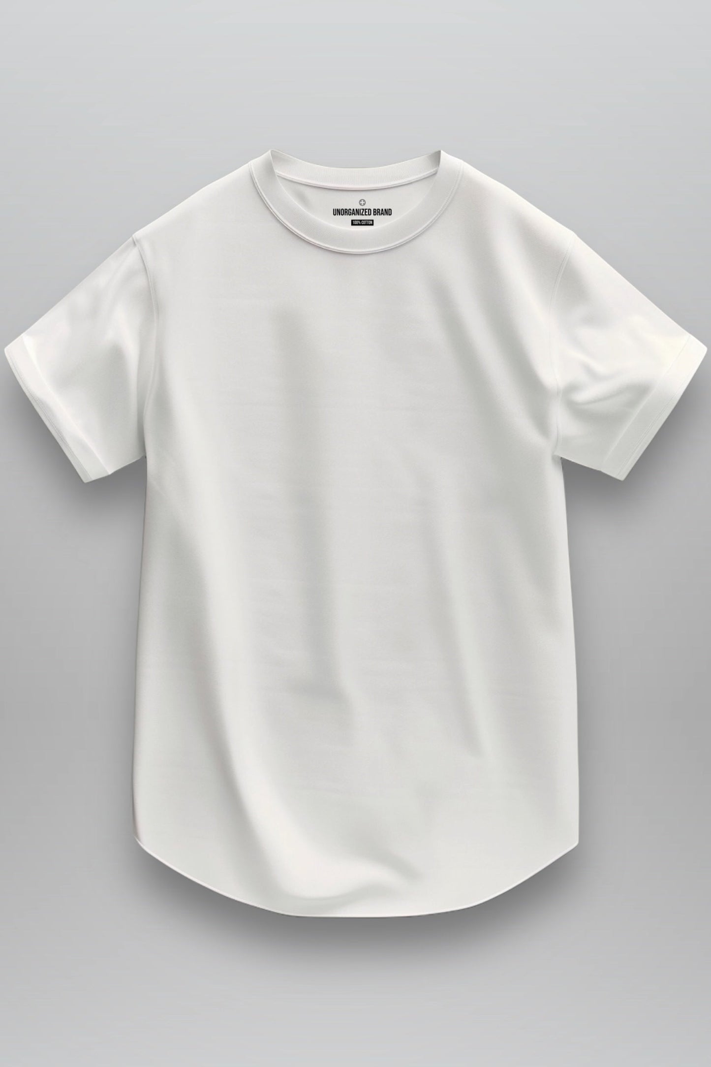 BASIC T-SHIRT RUNDER SAUM T25