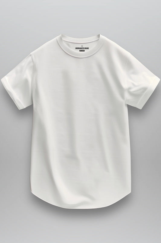 BASIC T-SHIRT RUNDER SAUM T25
