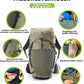 Qunature 25L Wanderrucksack atmungsaktiv - mit abnehmbarer Tasche & Seitenzugang