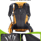 Qunature 25L Wanderrucksack atmungsaktiv - mit abnehmbarer Tasche & Seitenzugang