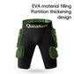 Qunature 3D Hüftpolster Protektorenhose mit EVA Crash Pad