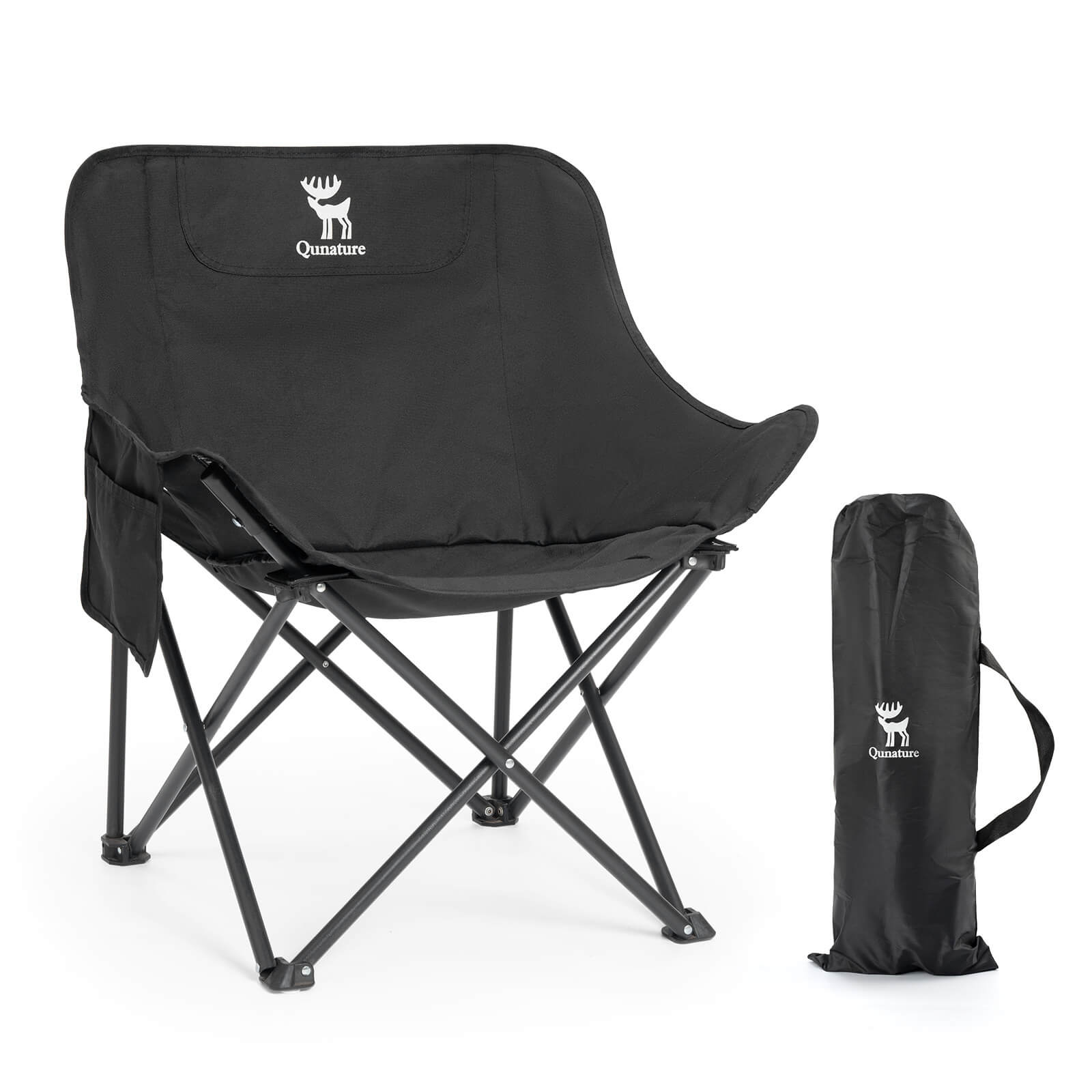Qunature Campingstuhl Faltbar Tragbarer Camping Stuhl mit Tragetasche   Unimother