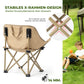 Qunature Campingstuhl Faltbar Tragbarer Camping Stuhl mit Tragetasche und Tragegriff 120KG/60KG