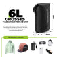 Qunature Lenkertasche 6L/12L Wasserdicht & Leicht