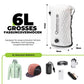 Qunature Lenkertasche 6L/12L Wasserdicht & Leicht