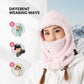 Qunature Sturmhaube Winter Warme Balaclava Thermo Winddichte Sturmmaske Skimaske