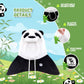 Qunature Winddichte Panda-Mütze für Kinder & Jugendliche
