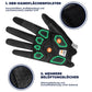 ROAD TO SKY Touchscreen Fahrradhandschuhe SBR Polsterung atmungsaktiv