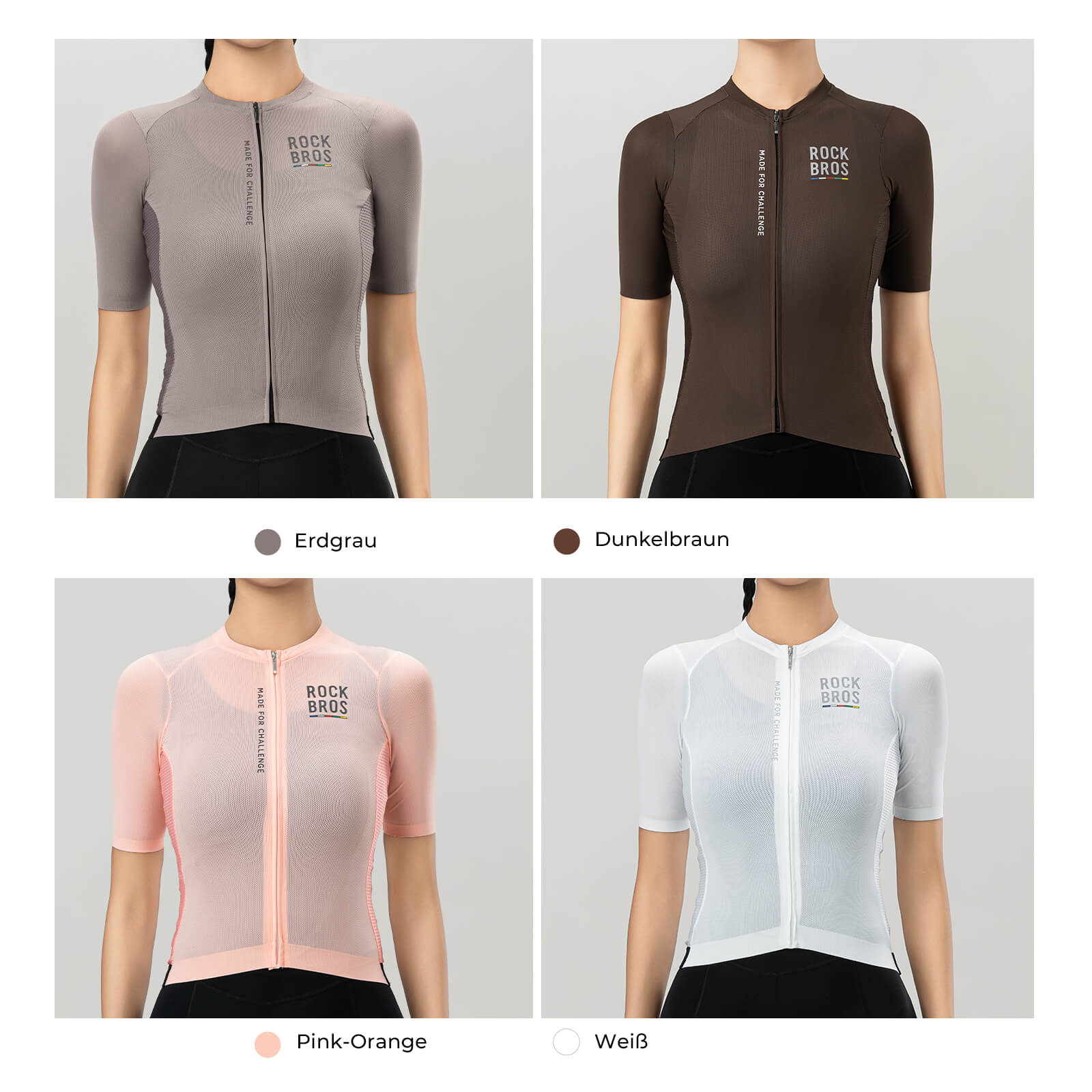 ROAD TO SKY Damen Kurzarm Fahrradtrikot Fahrrad Jersey für MTB & Rennr – Unimother