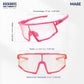 ROAD TO SKY Photochrome Fahrradbrille UV400 Schutz Verstellbare Nasenpads