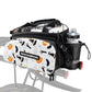 ROCKBROS Fahrrad Gepäckträgertasche 17-35L mit Regenhülle