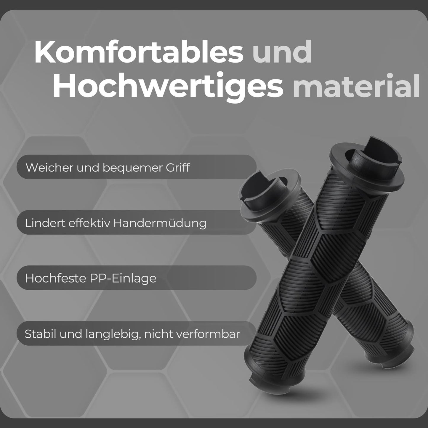 Fahrrad Lenkergriffe Doppelverschluss für 22,2mm Lenke