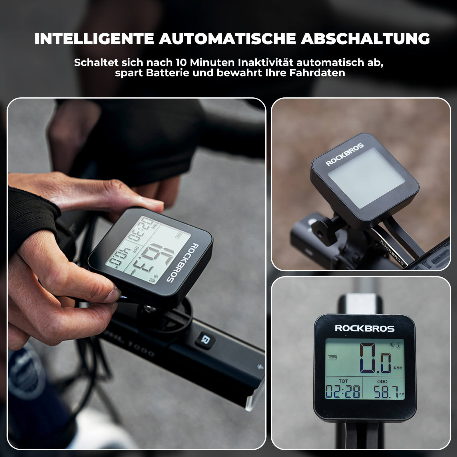 kabellos fahrradcomputer ROCKBROS Fahrradcomputer Kabellos G1 – Unimother