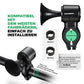 ROCKBROS Fahrradklingel Elektrisch 120dB Ton IPX5 Wasserschutz Smartphone Tracking