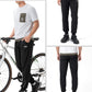 ROCKBROS Herren Fahrradhose Elastische Passform Sicherheitsstreifen