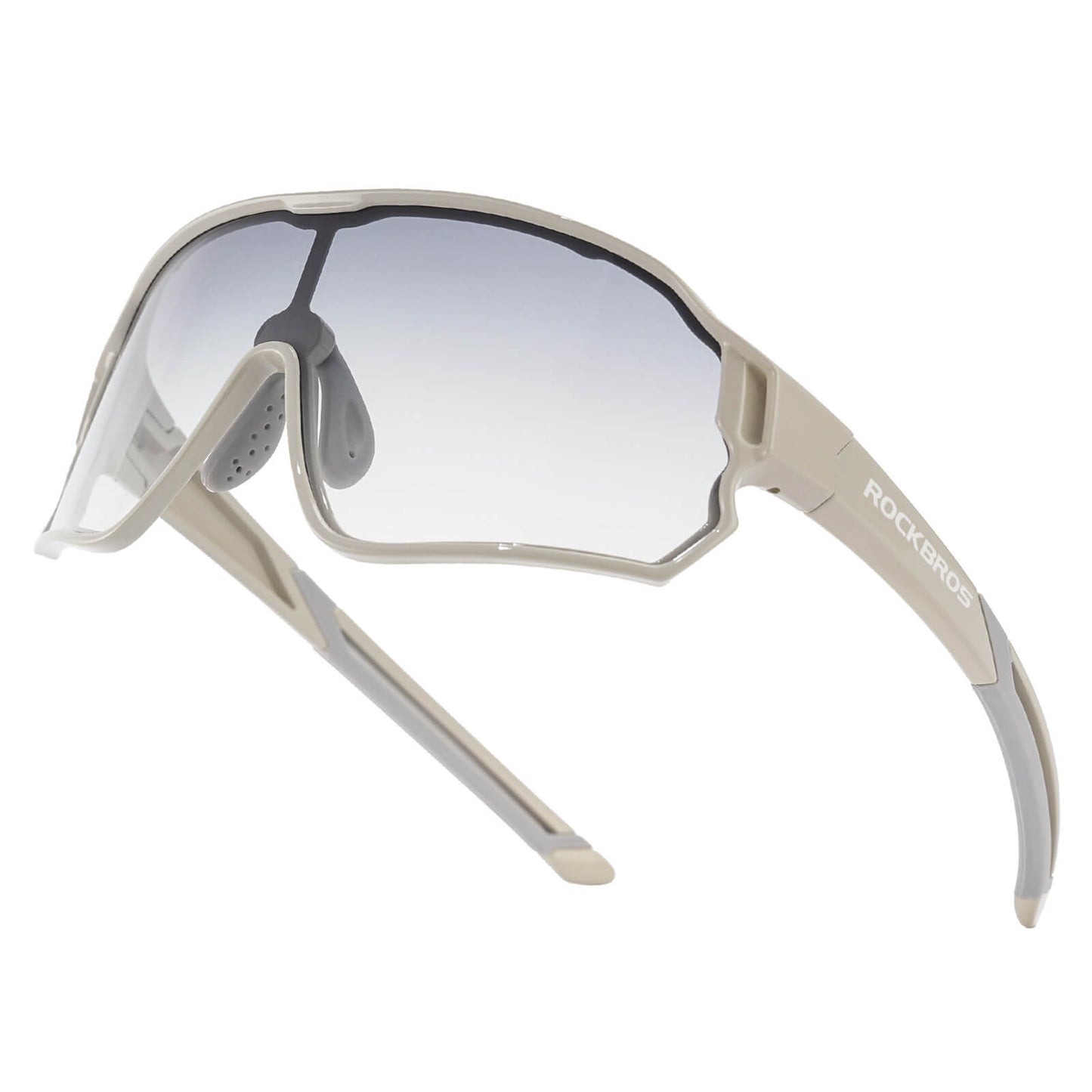 ROCKBROS Kinder Fahrradbrille UV400-Schutz Selbsttönend Sonnenbrille