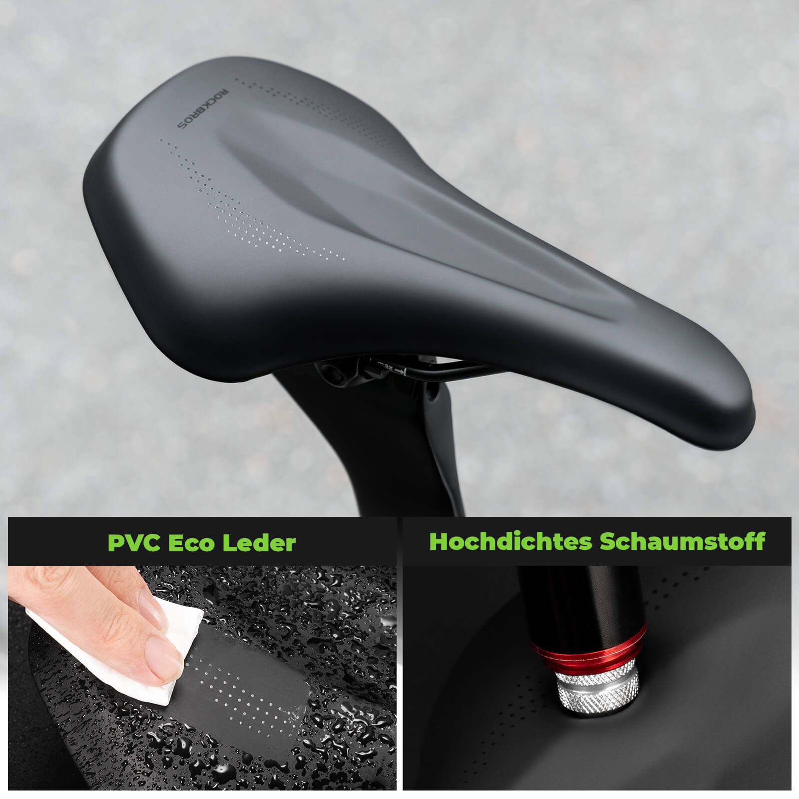 fahrradsattel rock ROCKBROS Leichter Fahrradsattel mit Atmungsaktivität