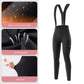 TVI Damen Trägerhose Fahrradhose Gepolstert Stoßfeste Thermo