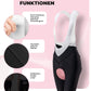 ROCKBROS Fahrradhose für Damen Kurz Trägerhosen Atmungsaktive