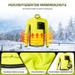 ROCKBROS Herren Fahrradjacke & Hose Set Winter Gelb Winddicht Warm für Outdoor Spor