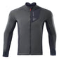ROCKBROS Herren Winter Fahrradjacke Winddicht Atmungsaktiv mit Fleecefutter