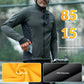ROCKBROS Herren Winter Fahrradjacke Winddicht Atmungsaktiv mit Fleecefutter
