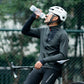ROCKBROS Herren Winter Fahrradjacke Winddicht Atmungsaktiv mit Fleecefutter