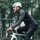 ROCKBROS Herren Winter Fahrradjacke Winddicht Atmungsaktiv mit Fleecefutter