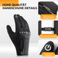ROCKBROS Winter Fahrradhandschuhe mit Gel Gepolstert Touchscreen-fähig