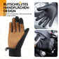 ROCKBROS Winter Fahrradhandschuhe mit Gel Gepolstert Touchscreen-fähig